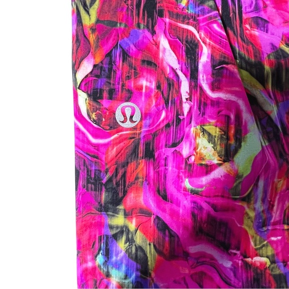 NWT Lululemon Fast and Free High-Rise Tight 25" In Hyper Flow Pink Multi - Picture 11 of 15